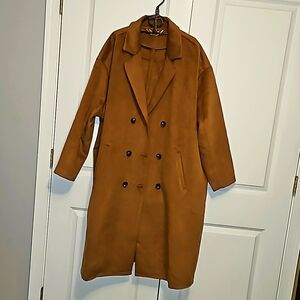 Maxi length coat sz 24-26 EUC